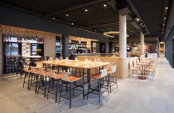 Aménagement restaurant bistronomique par un architecte d'intérieur à Biarritz