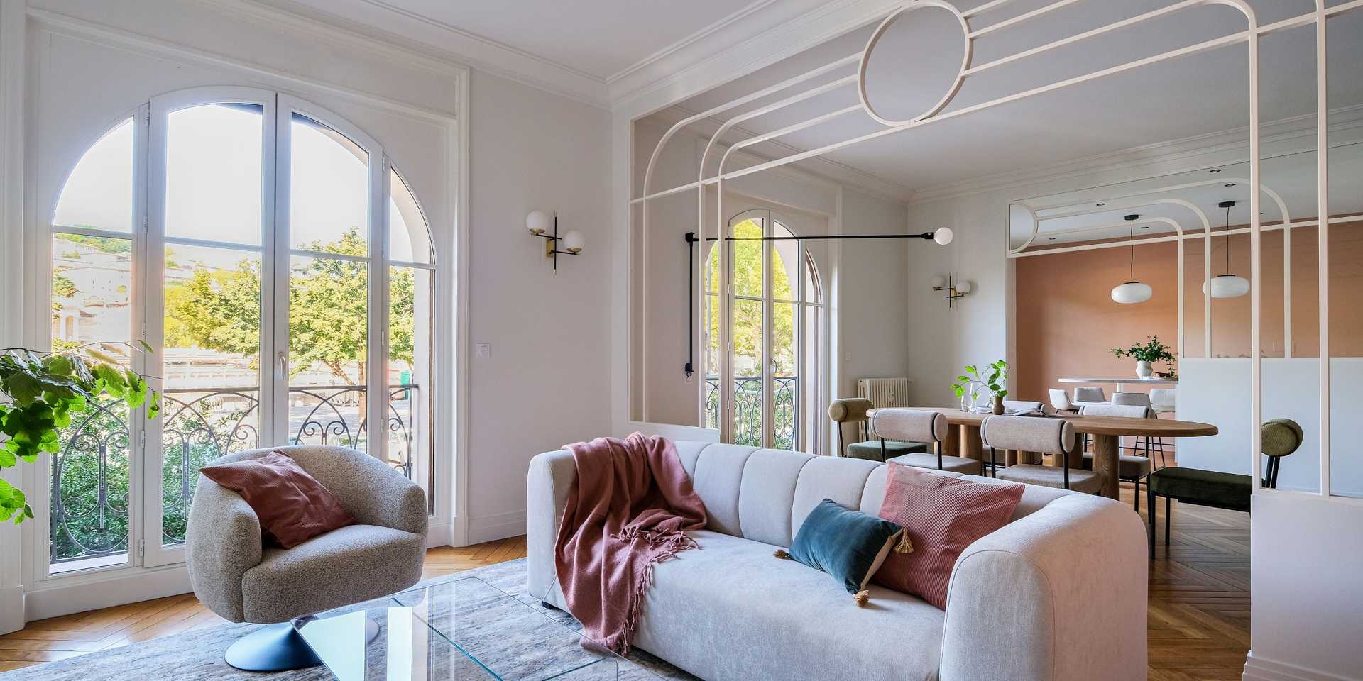 Aménagement intérieur d'un appartement à Biarritz par un architecture d'intérieur