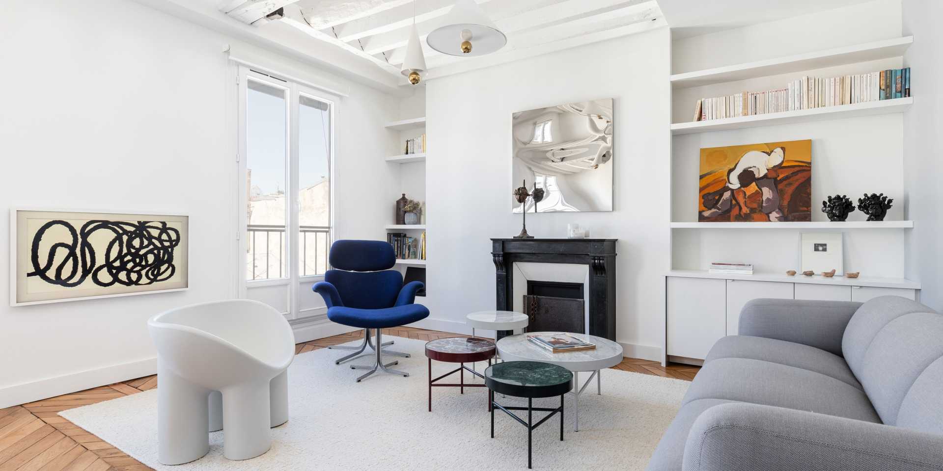 Rénovation intérieure d'un appartement ancien à Biarritz