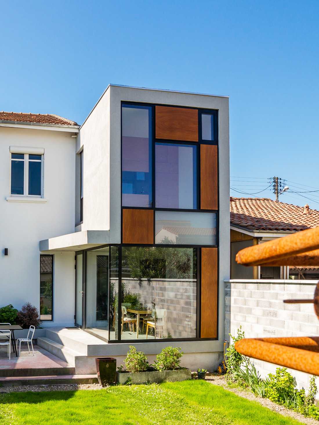 Extension d'une maison de ville à Biarritz